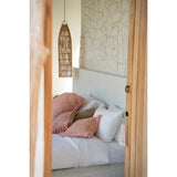 Détail de la texture en coton de la housse de coussin Oh My Gee