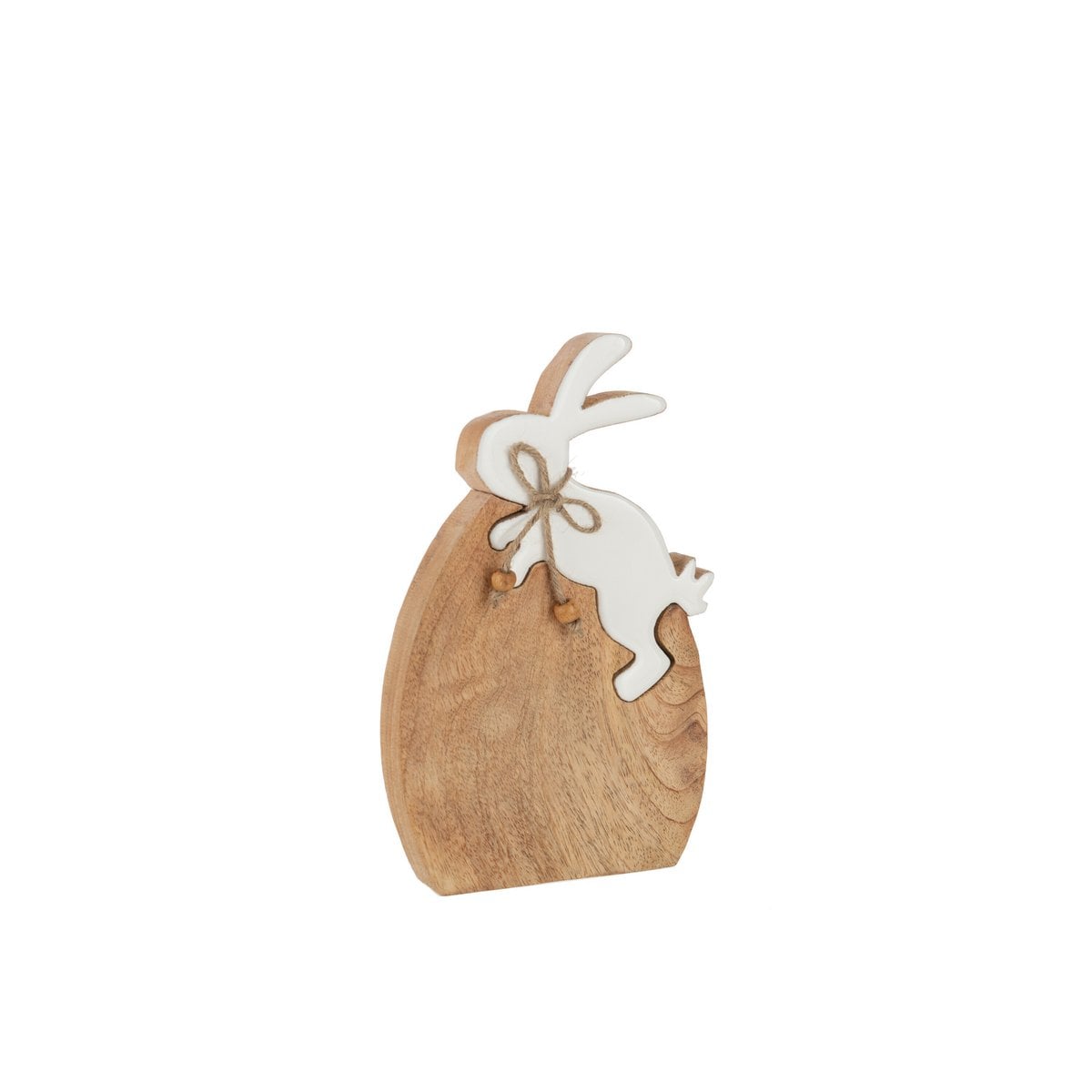 Puzzle Lapin sur Œuf, détail des finitions en bois