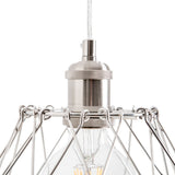 Suspension en métal "Fyn" d:40cm argenté