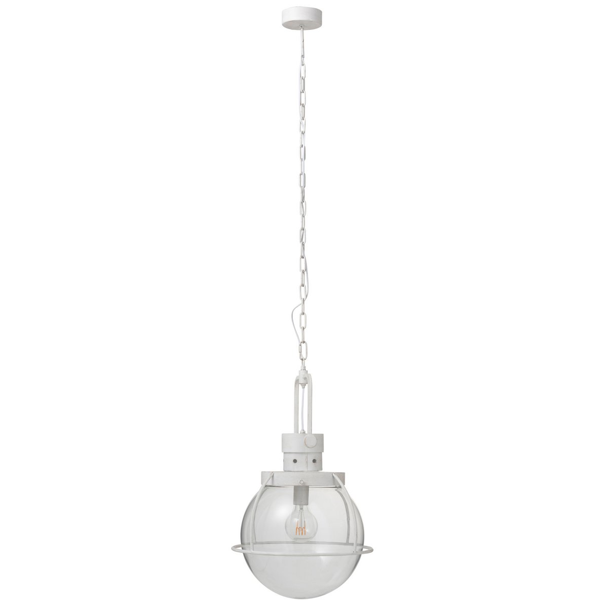 Détail de la lampe suspendue J-Line Ball, mettant en avant le design moderne