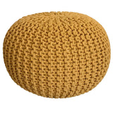 Pouf Set 3 pièces Ø 55 cm Coussin de sol taboure tabouret tabouret de siège de siège de siège tabouret