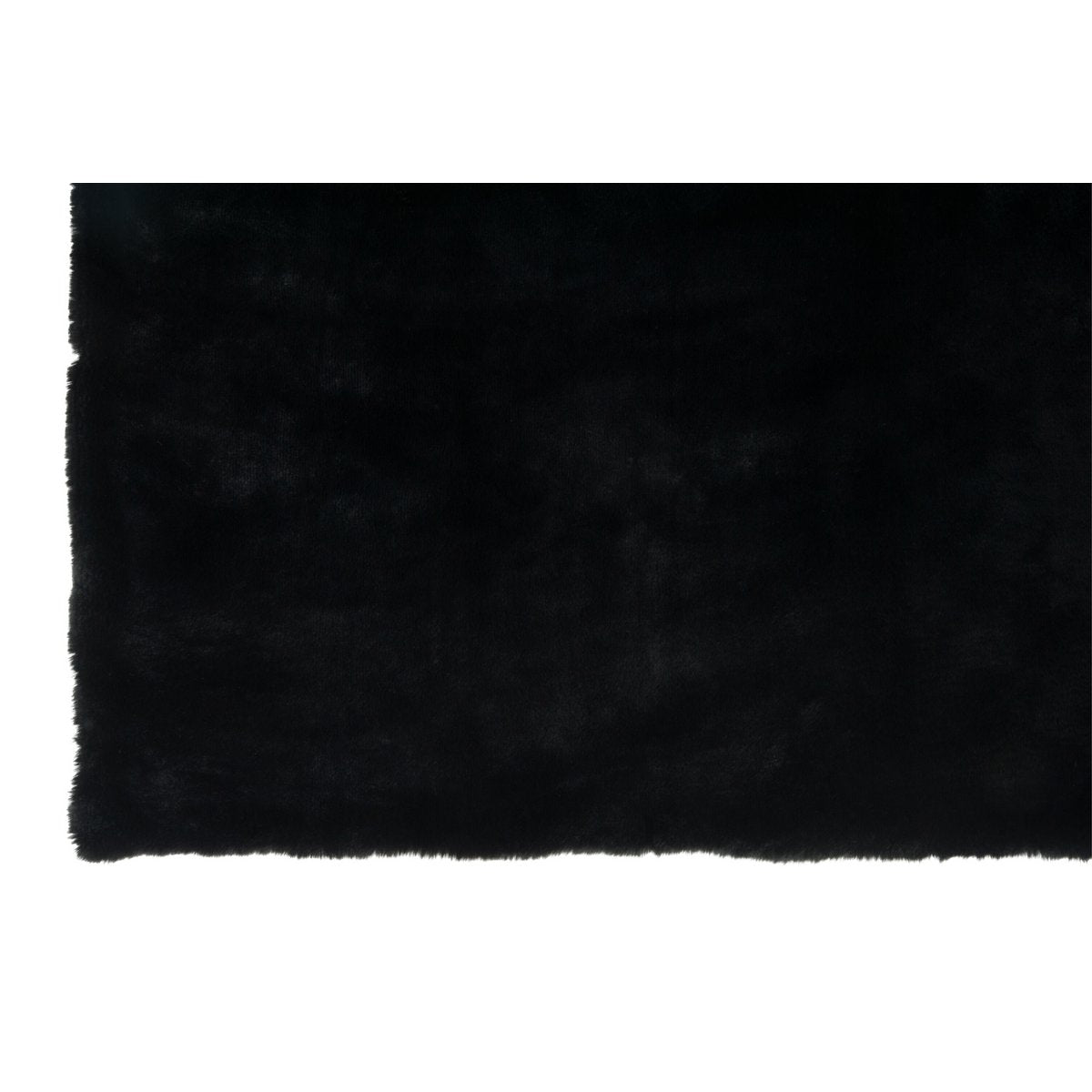 Détail du tissu en polaire noir du plaid Cutie
