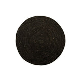 Set de table en coton naturel et noir