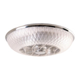 Plafond LED "Viento" avec ventilateur, en métal et en plastique, avec des LED intégrées, éclairage pour le salon ou le bureau