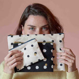 Pochette Mio Ecru L 19 x 28 x 1