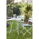 Ensemble bistro de jardin Evita Marron