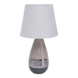 Lampe à poser en céramique "Carrara" h: 38cm