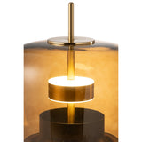 Lampe de table J-Line sur une table en bois