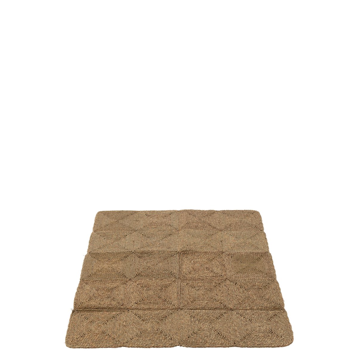 Dimensions du tapis J-Line Squares Corde Tissée, présentation des tailles