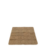 Dimensions du tapis J-Line Squares Corde Tissée, présentation des tailles