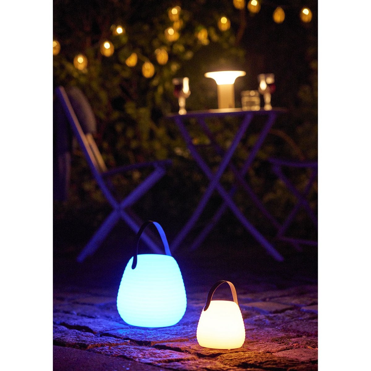 Lampe LED Derry avec arrière-plan flou