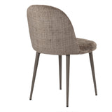 Mink de chaise d'oeuf (ensemble de 2)