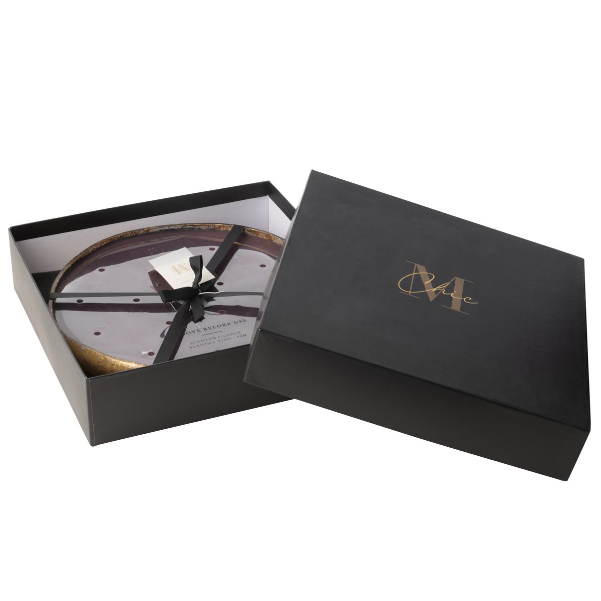 Détail du parfum Oud & Amber de la bougie J-Line Cougie