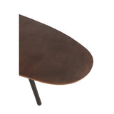 Table basse J-Line Drop dans un salon moderne