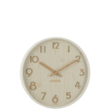 Horloge murale J-Line contreplaqué/MDF grande