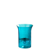 Photophore J-Line Tarifa étroit - verre - azur - extra petit