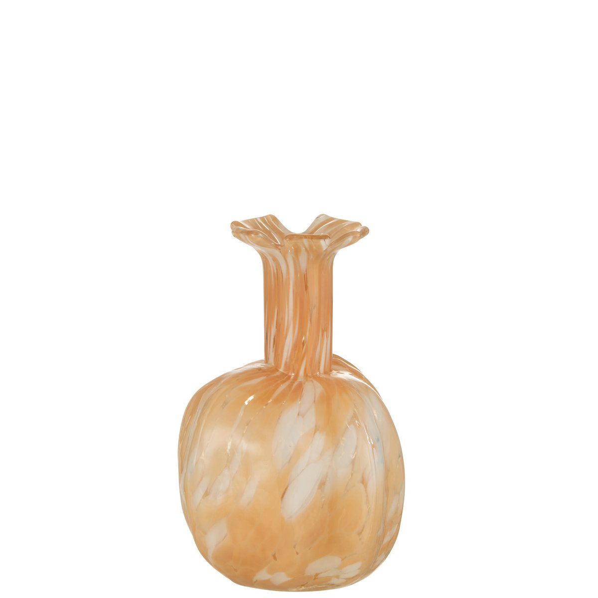 Détail du verre du Vase Melissa, texture et couleur