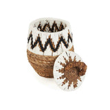 Panier de Plage The Little Bay - Blanc Naturel - S