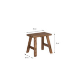 Tabouret Bold Marron