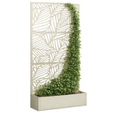 Support pour plantes extérieur Sapri Blanc cassé