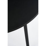 Table d'appoint d'extérieur Seattle Noir