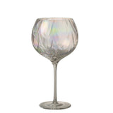 Verre à vin J-Line Inégal transparent avec design moderne