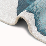 Tapis Eco - Jet d'encre - Tapis bleu