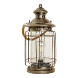 Léger solaire décoratif à LED "bruno" en métal, verre et plastique, cuivre, avec une LED fermement intégrée, pour l'extérieur