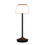 LED "Emmi" pour l'extérieur et à l'intérieur, lampe de table en métal et en plastique, avec des LED fermement construites, lampe à table à LED pour le balcon, la terrasse, le jardin, le salon, le jardin d'hiver, environ.