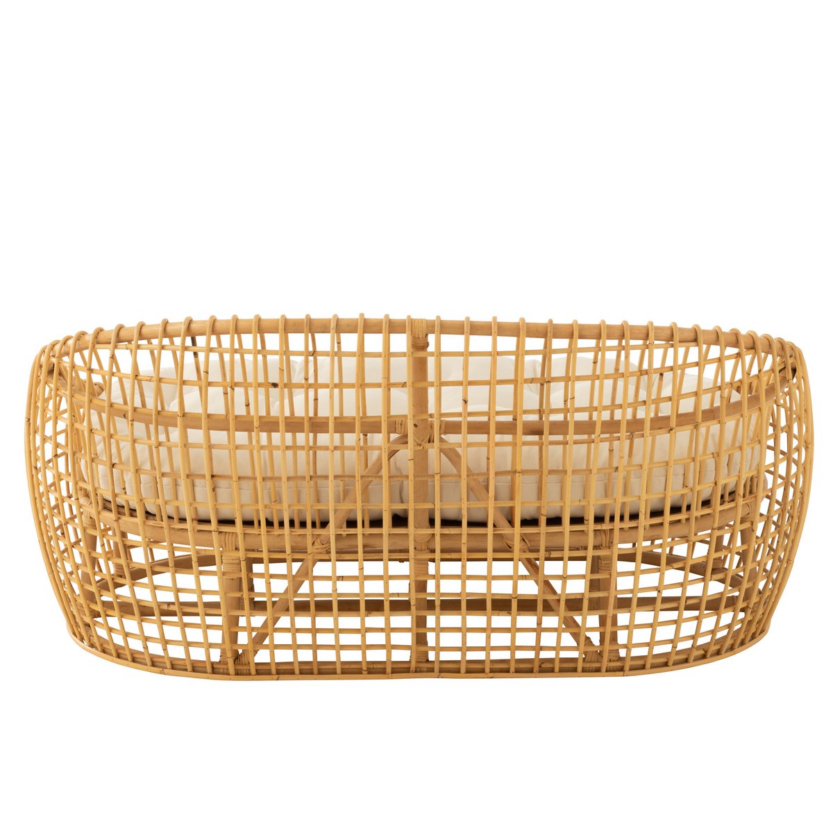 Vue latérale du canapé J-Line Lise - design élégant