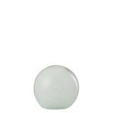 Presse-Papier Twister Rond en verre blanc - vue de face