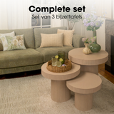 Table d'appoint Lux Marron clair