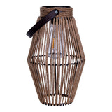 LED SOLAIRE LED "KORBINIAN" pour le jardin et la terrasse, lampe décorative en métal et cordon en plastique couvrant dans la nature, LED fermement installée, lampe solaire pour l'extérieur de 30 x 18 cm