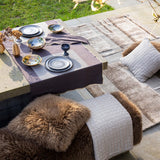 Tapis recyclé Louka Noisette 200 x 290 x 2