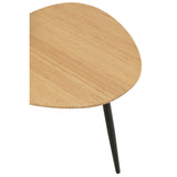 Ensemble de trois tables d'appoint J-Line Palet dans un salon moderne