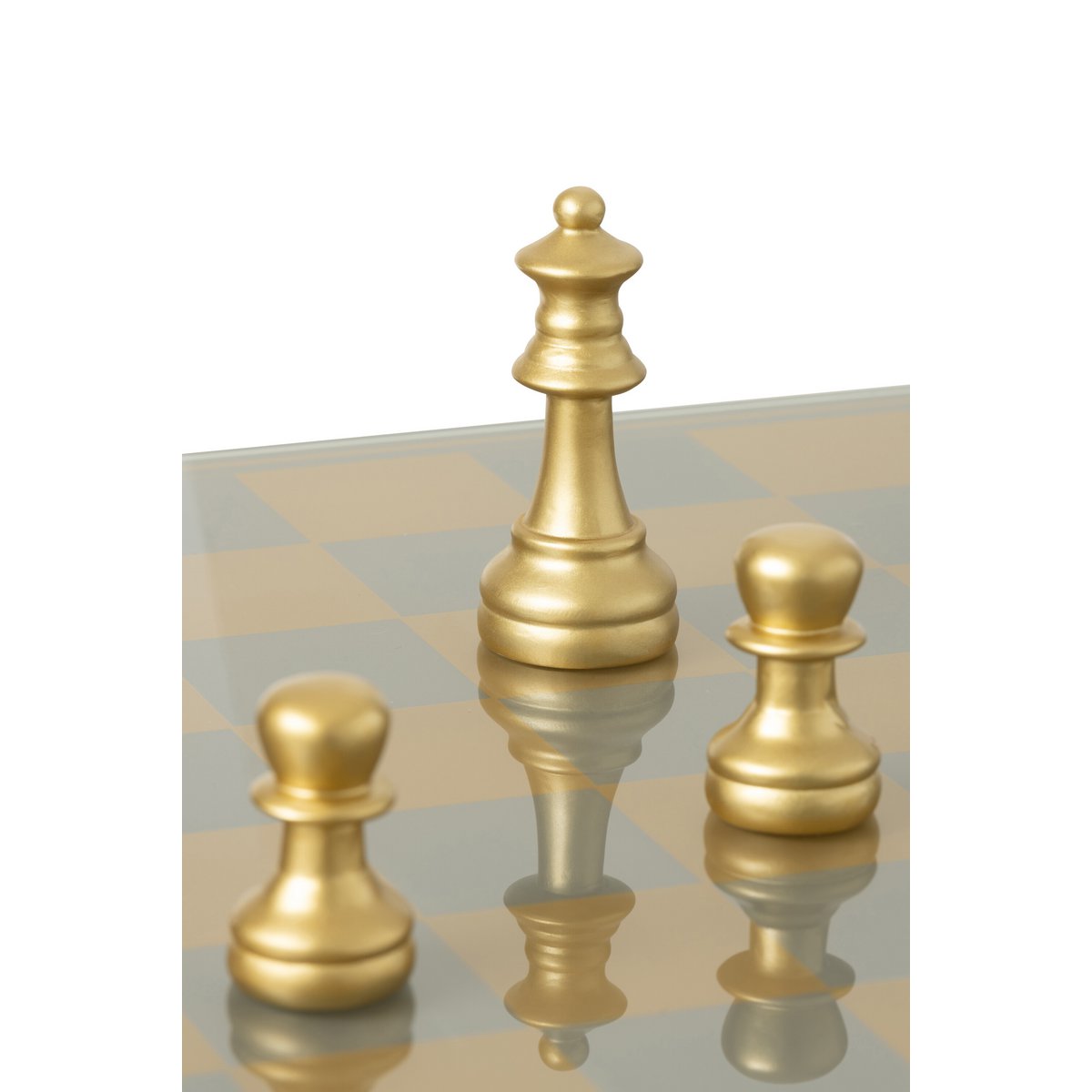 Plateau de jeu d'échecs J-Line, vue aérienne