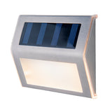 4 régler la lumière extérieure solaire LED, pour l'extérieur, la lampe murale et le plastique en acier, avec une LED intégrée