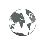 Tableau mémo carte du monde installé dans un bureau moderne