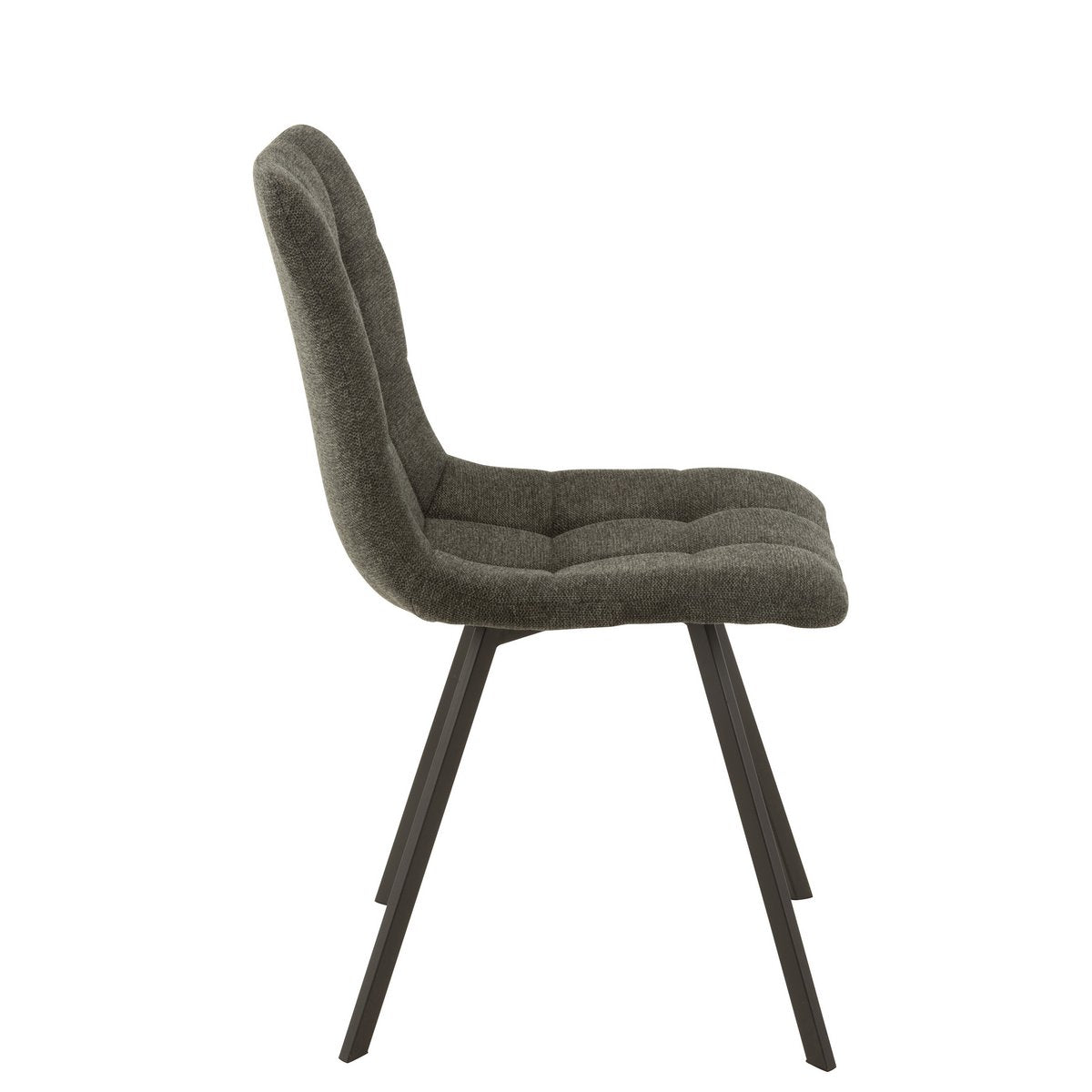 Chaise Babette J-Line montrant le cadre en métal robuste