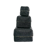 Le Panier Perlé - Noir - S