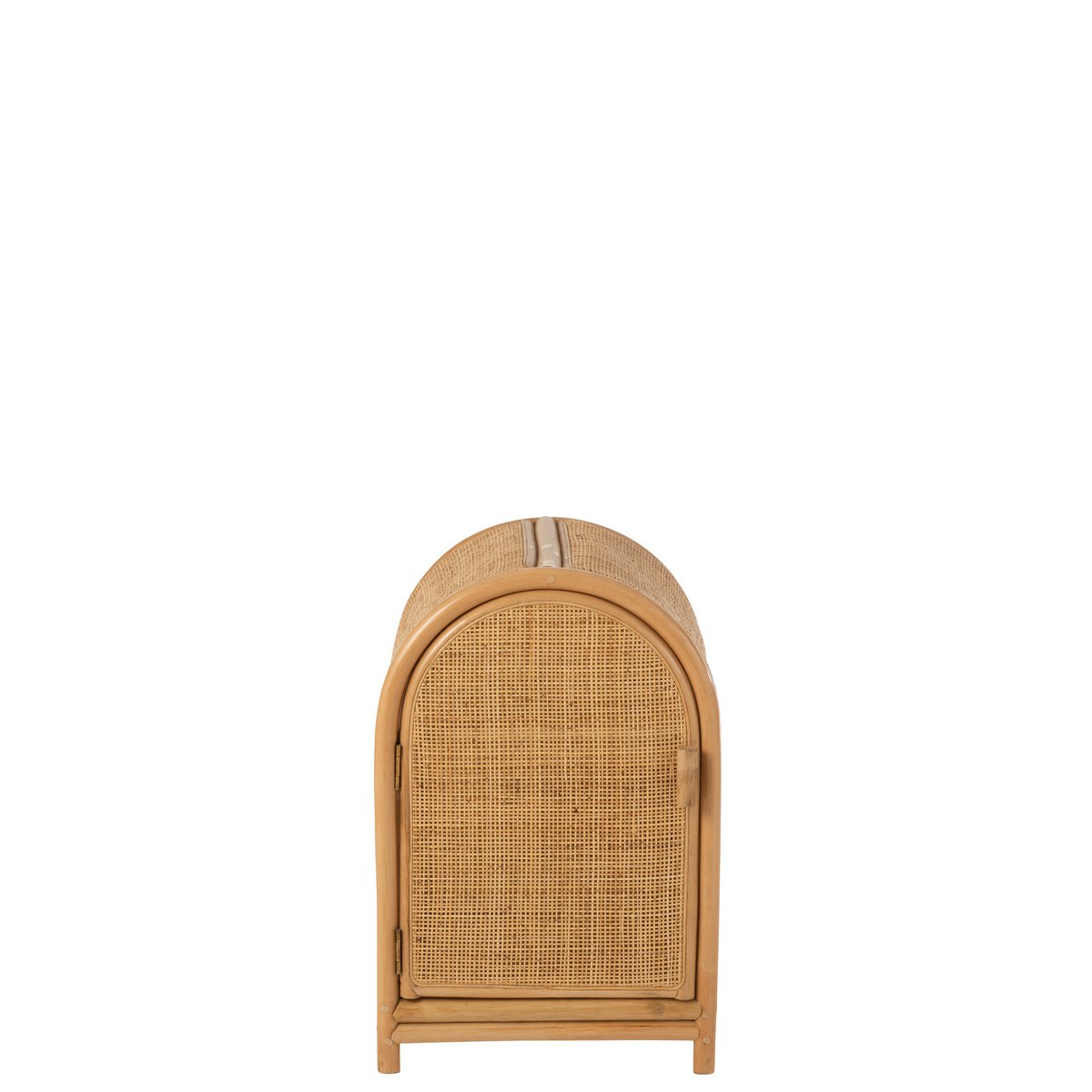 Vue de face de l'armoire J-Line Ellen, design scandinave