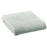 Serviette de toilette uni Zoé Jade 50 x 100