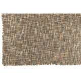 Détail du plaid J-Line en coton, design classique et raffiné