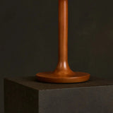 Lampe Nova en bois marron châtaignier
