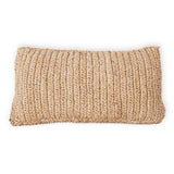 Coussin en raphia 50x30 cm avec rembourrage, coussin décoratif pour canapé DALUNG