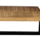 Étagère suspendue étagère murale étagère à livres étagère 50x50x25 cm Dock cadre en métal noir