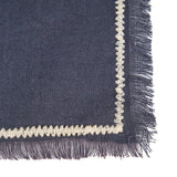 Serviette La Toscane - Noir Naturel - 45x45