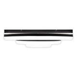 LED DE PLAGE CCT LED "circulo" en métal noir et en plastique de couleur sable Ø 60 cm