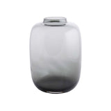 Vase en verre gris Kara