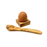 Porte-oeuf Troué et cuillère - ensemble